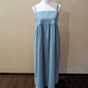 Uniqlo blue sundress, size Medium